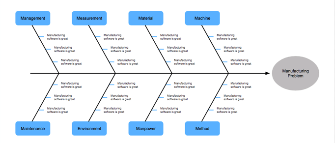Fishbone diagram example